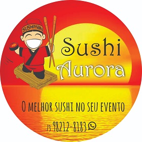 Logomarca do Sushi Aurora